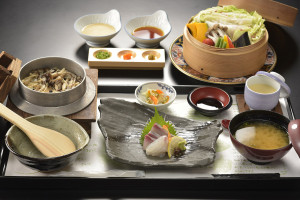 【ランチ】国産豚と白菜の蒸ししゃぶ御膳